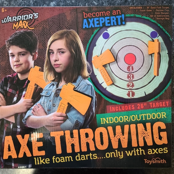 Toys Foam Axe Throwing Game Poshmark